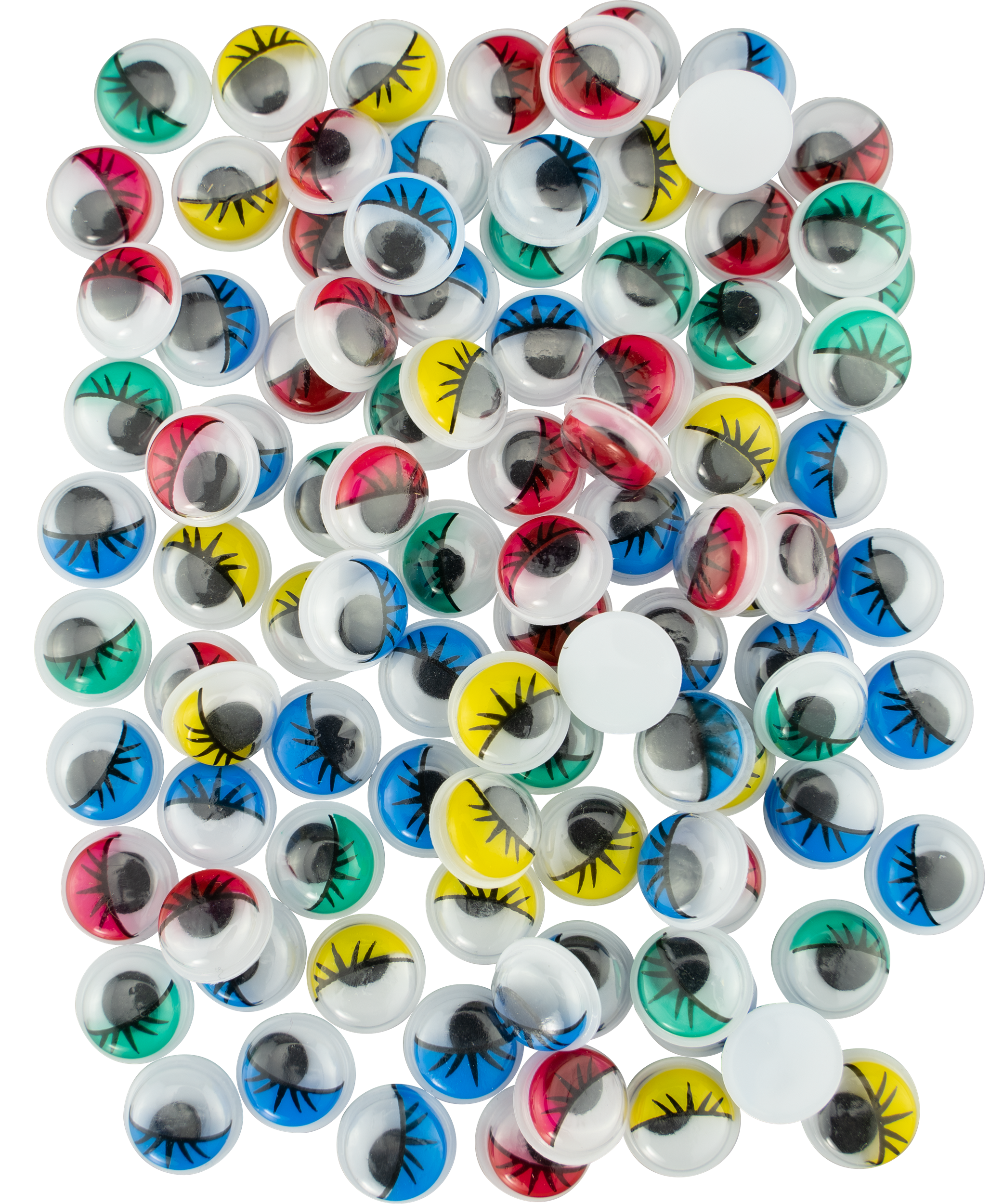 Ochisori miscatori diverse culori cu gene set 100 buc