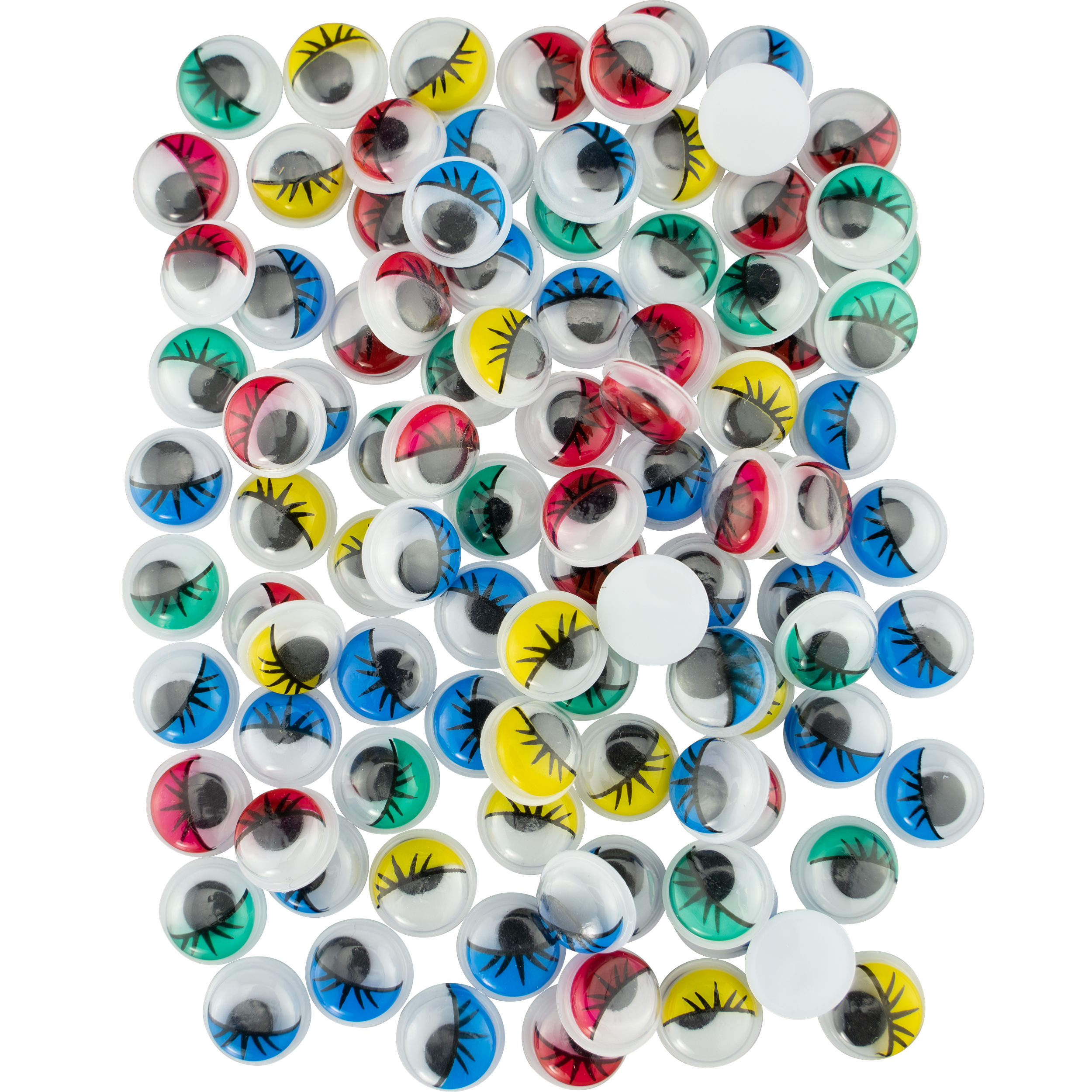 Ochisori miscatori diverse culori cu gene set 100 buc