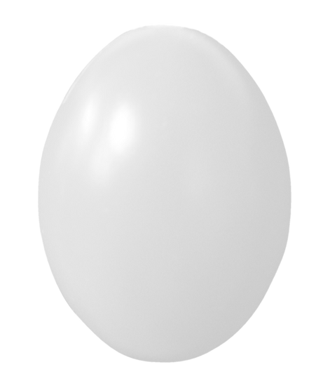 Ou de plastic alb 80 mm