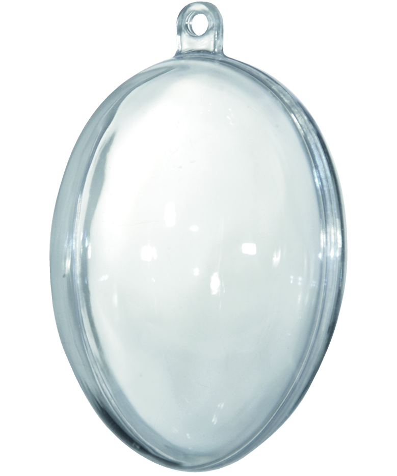 Ou de plastic transparent cu agatatoare