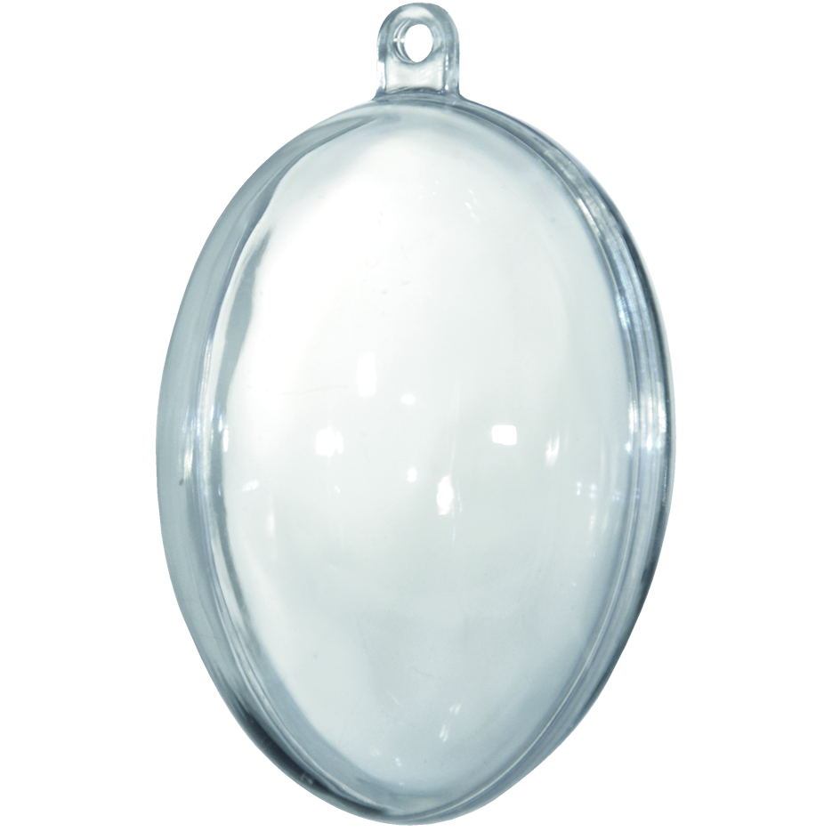Ou de plastic transparent cu agatatoare