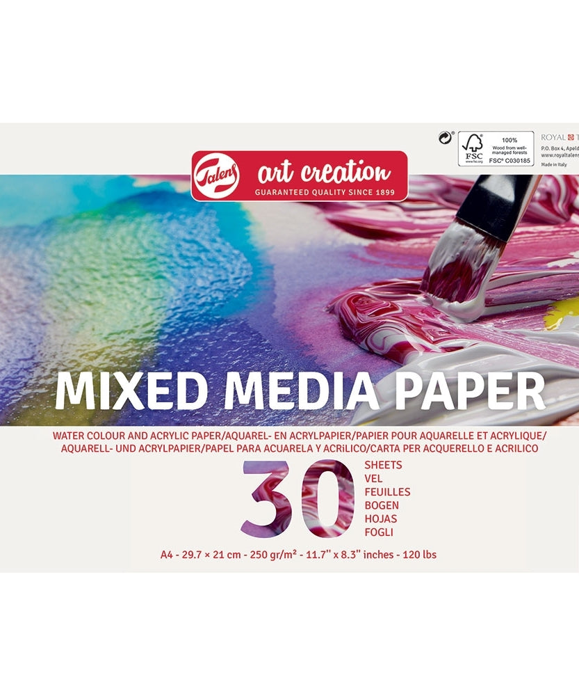 Bloc de desen Art Creation Mixed Media - A4 -  din categoria , ideal pentru scoala si teme zilnice, calitate premium pentru rezultate excelente