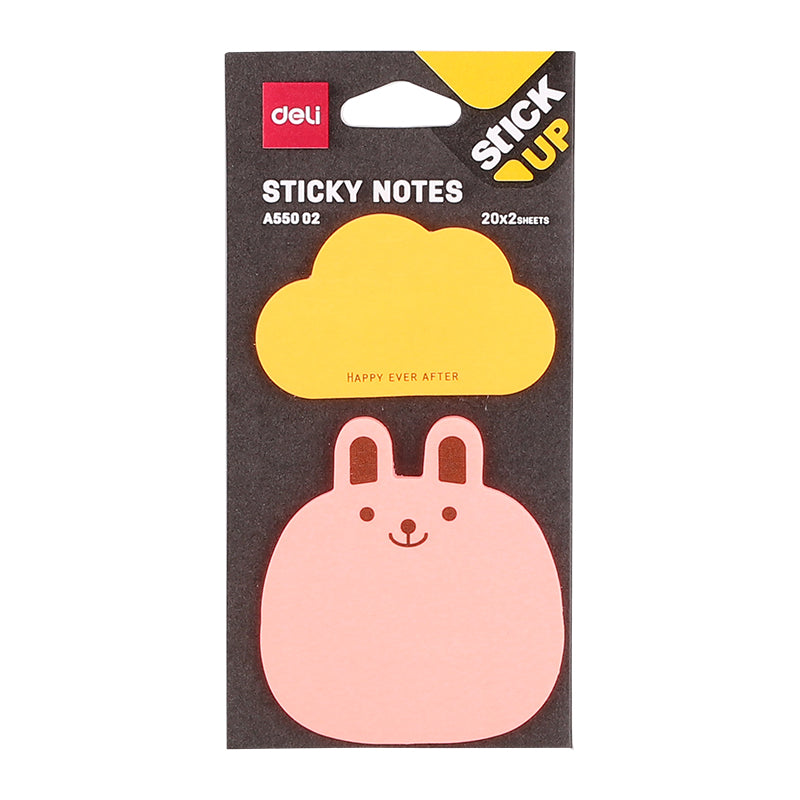 Sticky notes animale 7.6x7.6 cm
