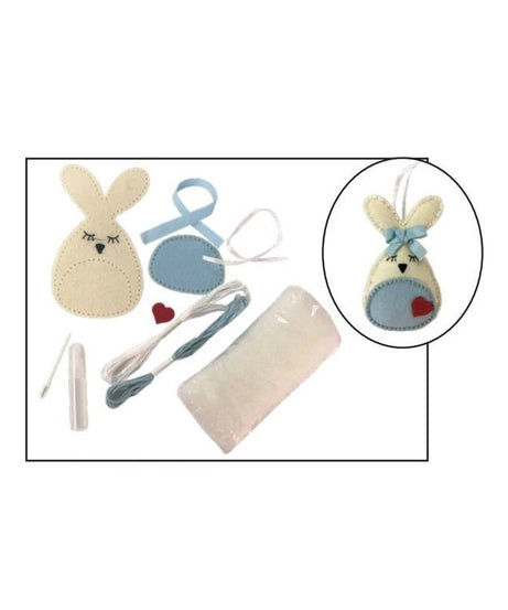 ACCESORII CREATIE FETRU SET IEPURE  14CM