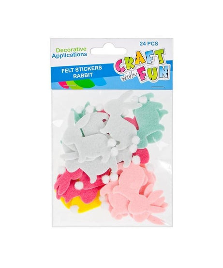 Acuarella - culori acrilice, accesorii papetarie, pensule, carioci si markere etc - ACCESORII CREATIE FETRU STICKER CAINI SI IEPURI din categoria , recomandat pentru desen si activitati creative, produs original disponibil din stoc