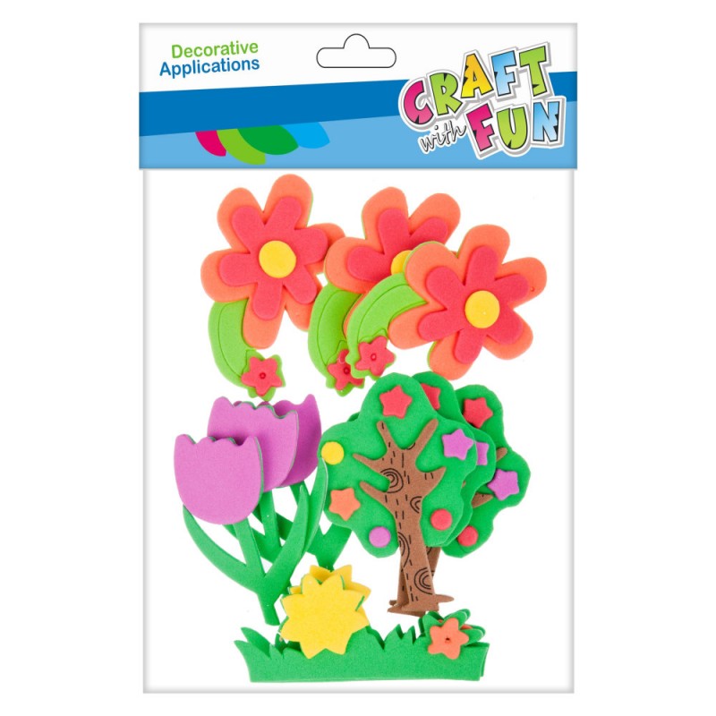 Acuarella - culori acrilice, accesorii papetarie, pensule, carioci si markere etc - ACCESORII CREATIE HARTIE GUMATA AUTOADEZIVA FLORI COPACI din categoria , potrivit pentru uz profesional si hobby, produs original disponibil din stoc