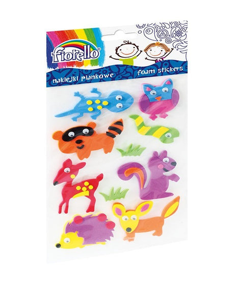 ACCESORII CREATIE STICKER GUMAT 10 ANIMALE