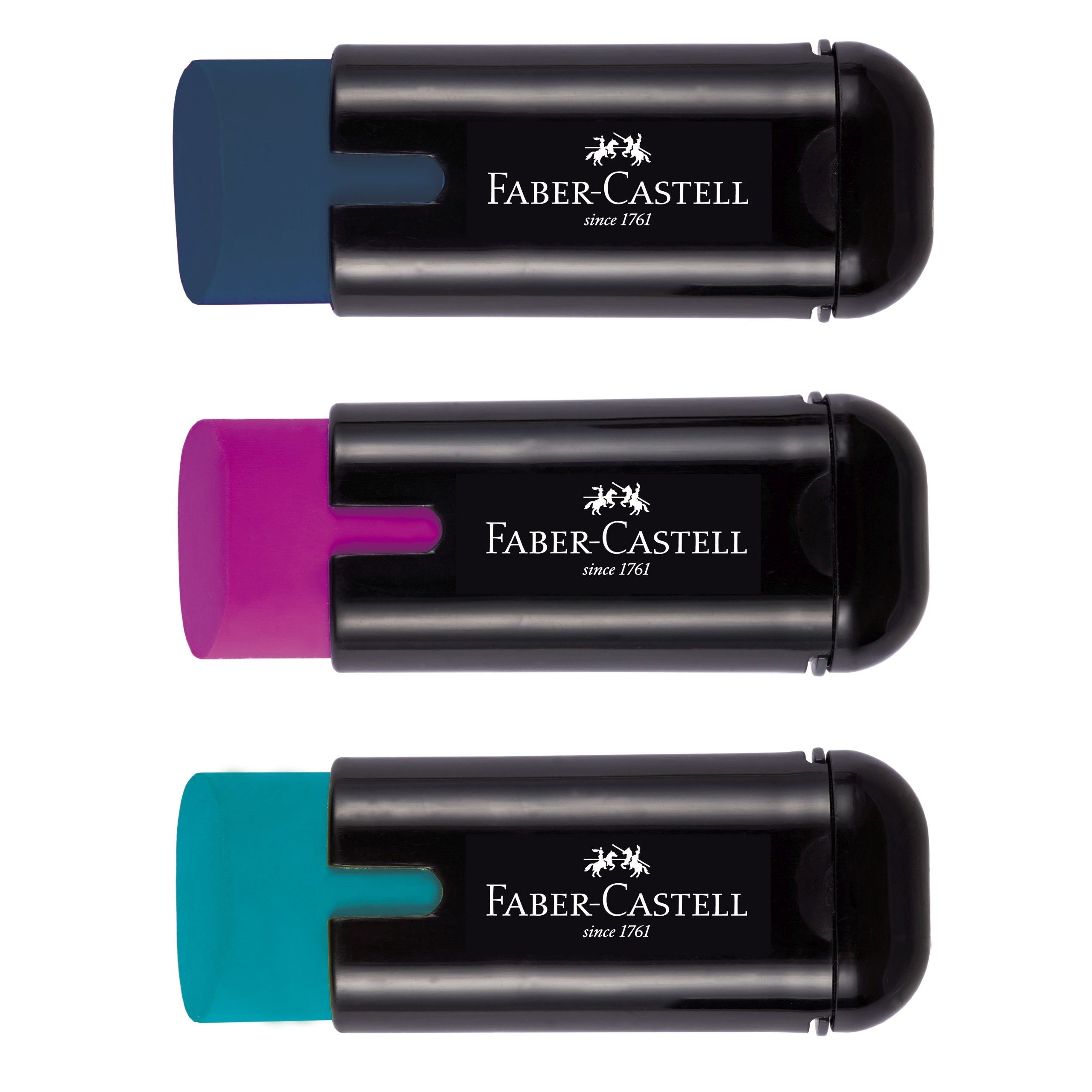 Ascutitoare plastic simpla cu radiera 1877 trend 2019 Faber-Castell