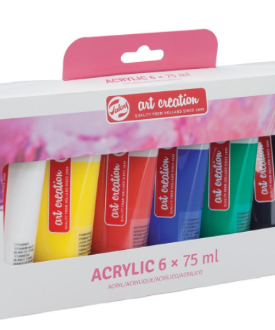 Seturi culori acrilice Art Creation 75ml x 12 -  din categoria , potrivit pentru uz profesional si hobby, alegere inspirata pentru papetarie moderna