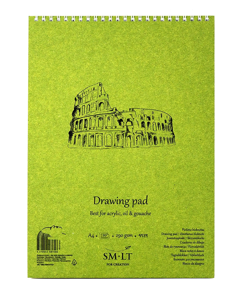 Acuarella - culori acrilice, accesorii papetarie, pensule, carioci si markere etc Bloc desen Drawing block Authentic Acrylic 20x290gr A5 - Bloc desen Drawing Authentic Acrylic 290gr din categoria Arts & Entertainment > Hobbies & Creative Arts > Arts & Crafts > Art & Crafting Materials > Art & Craft Paper > Drawing & Painting Paper, recomandat pentru desen si activitati creative, disponibil online cu livrare rapida