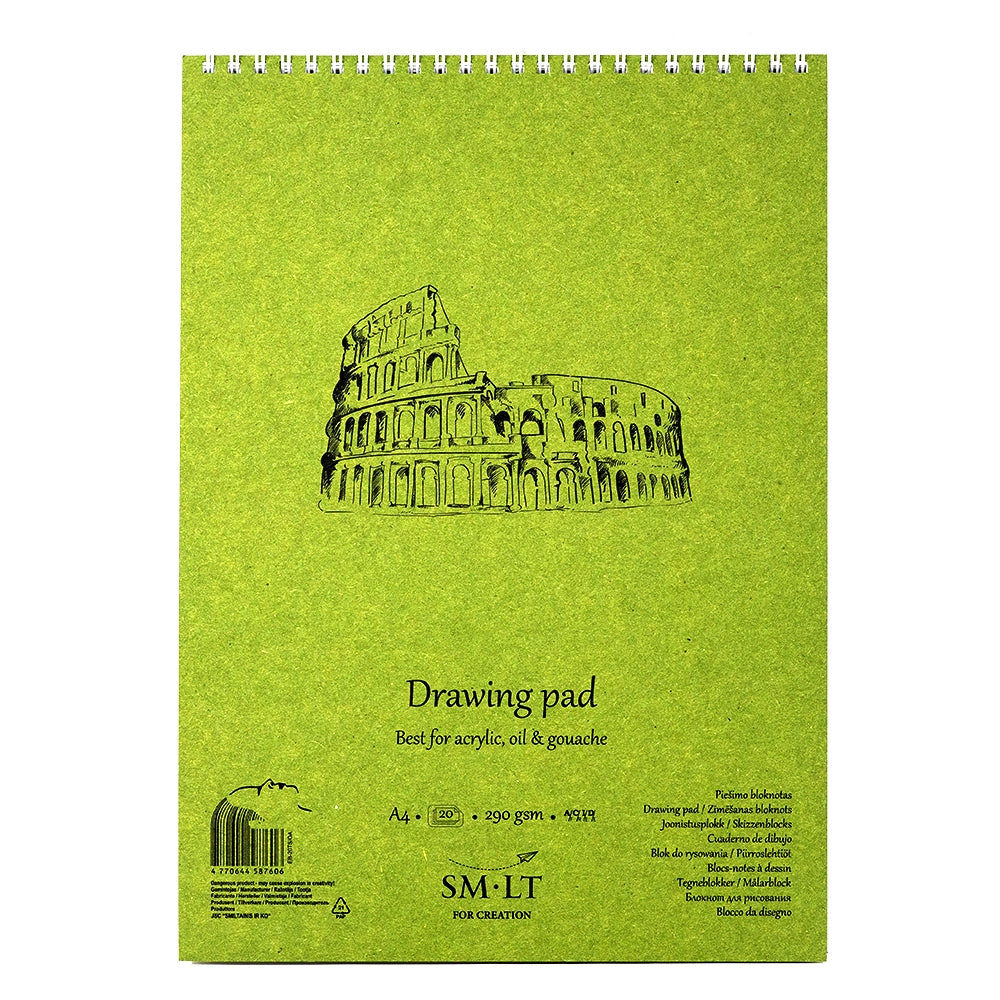 Acuarella - culori acrilice, accesorii papetarie, pensule, carioci si markere etc Bloc desen Drawing block Authentic Acrylic 20x290gr A5 - Bloc desen Drawing Authentic Acrylic 290gr din categoria Arts & Entertainment > Hobbies & Creative Arts > Arts & Crafts > Art & Crafting Materials > Art & Craft Paper > Drawing & Painting Paper, recomandat pentru desen si activitati creative, disponibil online cu livrare rapida