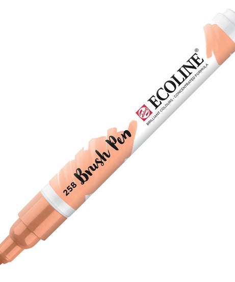 Carioci Ecoline Brush Pen - Pink beige -  din categoria , excelent pentru proiecte artistice si craft, produs original disponibil din stoc
