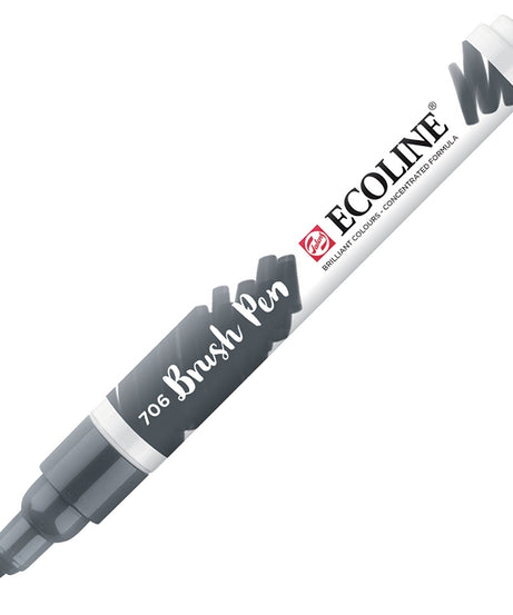 Carioci Ecoline Brush Pen - Warm grey -  din categoria , recomandat pentru desen si activitati creative, produs original disponibil din stoc