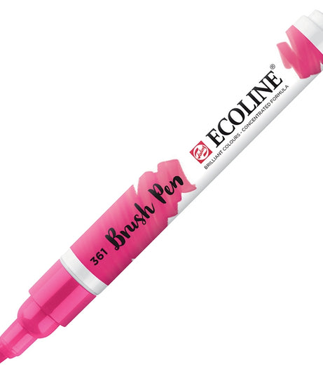 Carioci Ecoline Brush Pen - Pastel rose -  din categoria , perfect pentru birou si organizare eficienta, alegere inspirata pentru papetarie moderna