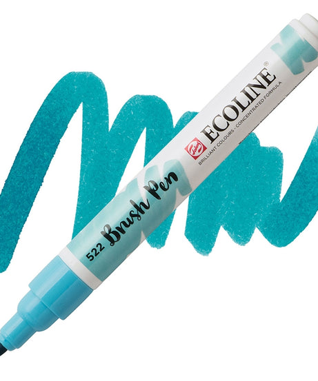 Carioci Ecoline Brush Pen - Indigo -  din categoria , perfect pentru birou si organizare eficienta, disponibil online cu livrare rapida