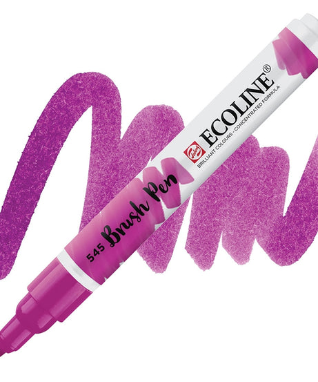 Carioci Ecoline Brush Pen - Fuchsia -  din categoria , perfect pentru birou si organizare eficienta, produs original disponibil din stoc
