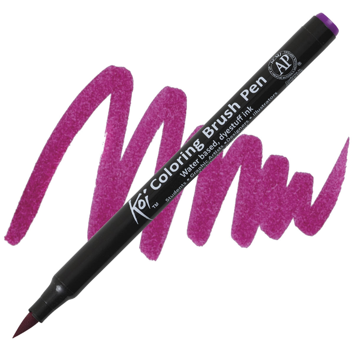 Carioci Sakura Koi Color Brush - Purple -  din categoria , excelent pentru proiecte artistice si craft, alegere inspirata pentru papetarie moderna