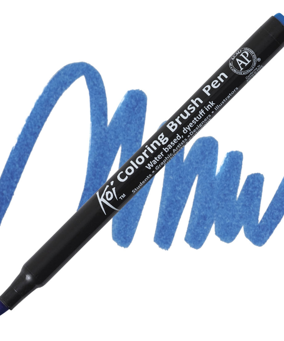 Carioci Sakura Koi Color Brush - Sky blue -  din categoria , perfect pentru birou si organizare eficienta, disponibil online cu livrare rapida