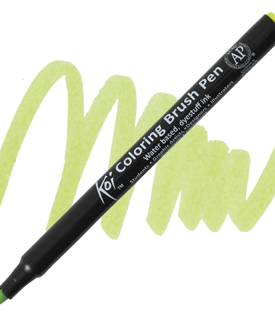 Carioci Sakura Koi Color Brush - Blue -  din categoria , util pentru elevi, studenti si profesori, calitate premium pentru rezultate excelente