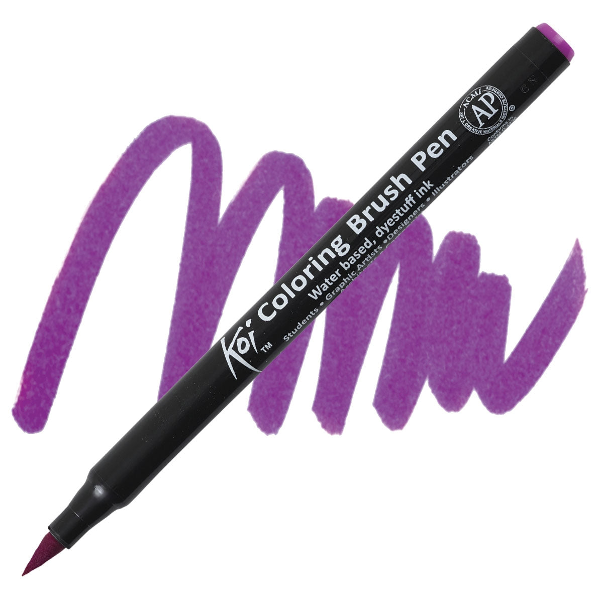 Carioci Sakura Koi Color Brush - Light purple -  din categoria , excelent pentru proiecte artistice si craft, alegere inspirata pentru papetarie moderna