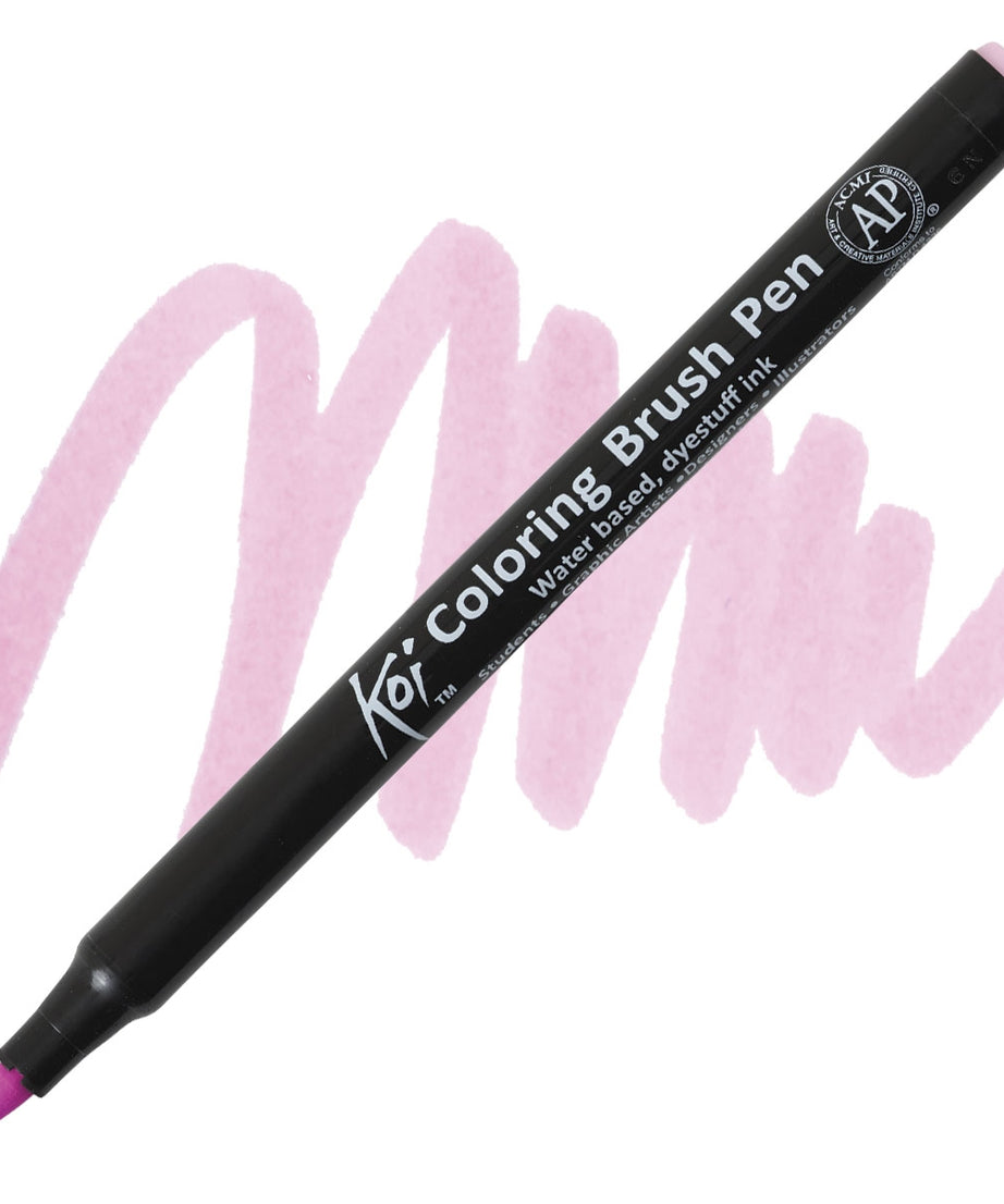 Carioci Sakura Koi Color Brush - Bordeaux -  din categoria , recomandat pentru desen si activitati creative, disponibil online cu livrare rapida