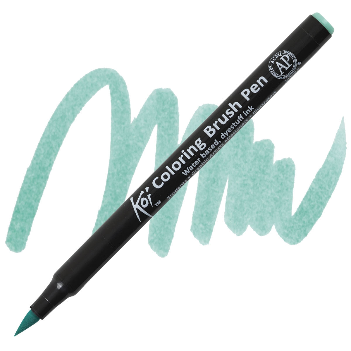 Carioci Sakura Koi Color Brush - Yellow green -  din categoria , excelent pentru proiecte artistice si craft, alegere inspirata pentru papetarie moderna