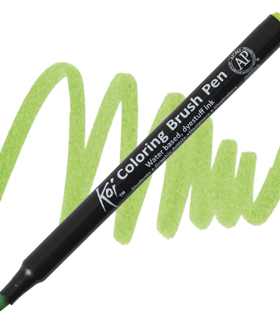 Carioci Sakura Koi Color Brush - Blue green light -  din categoria , util pentru elevi, studenti si profesori, alegere inspirata pentru papetarie moderna