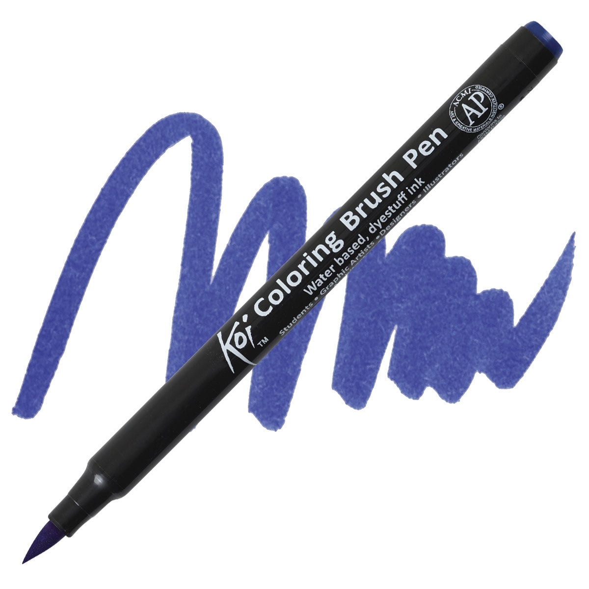 Carioci Sakura Koi Color Brush - Aqua blue -  din categoria , recomandat pentru desen si activitati creative, produs original disponibil din stoc