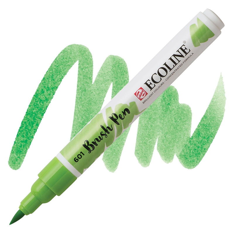 Carioci Ecoline Brush Pen - Pastel green -  din categoria , perfect pentru birou si organizare eficienta, disponibil online cu livrare rapida