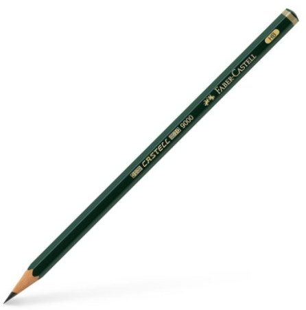 Creion Faber Castell 9000 - 4B -  din categoria , potrivit pentru uz profesional si hobby, calitate premium pentru rezultate excelente