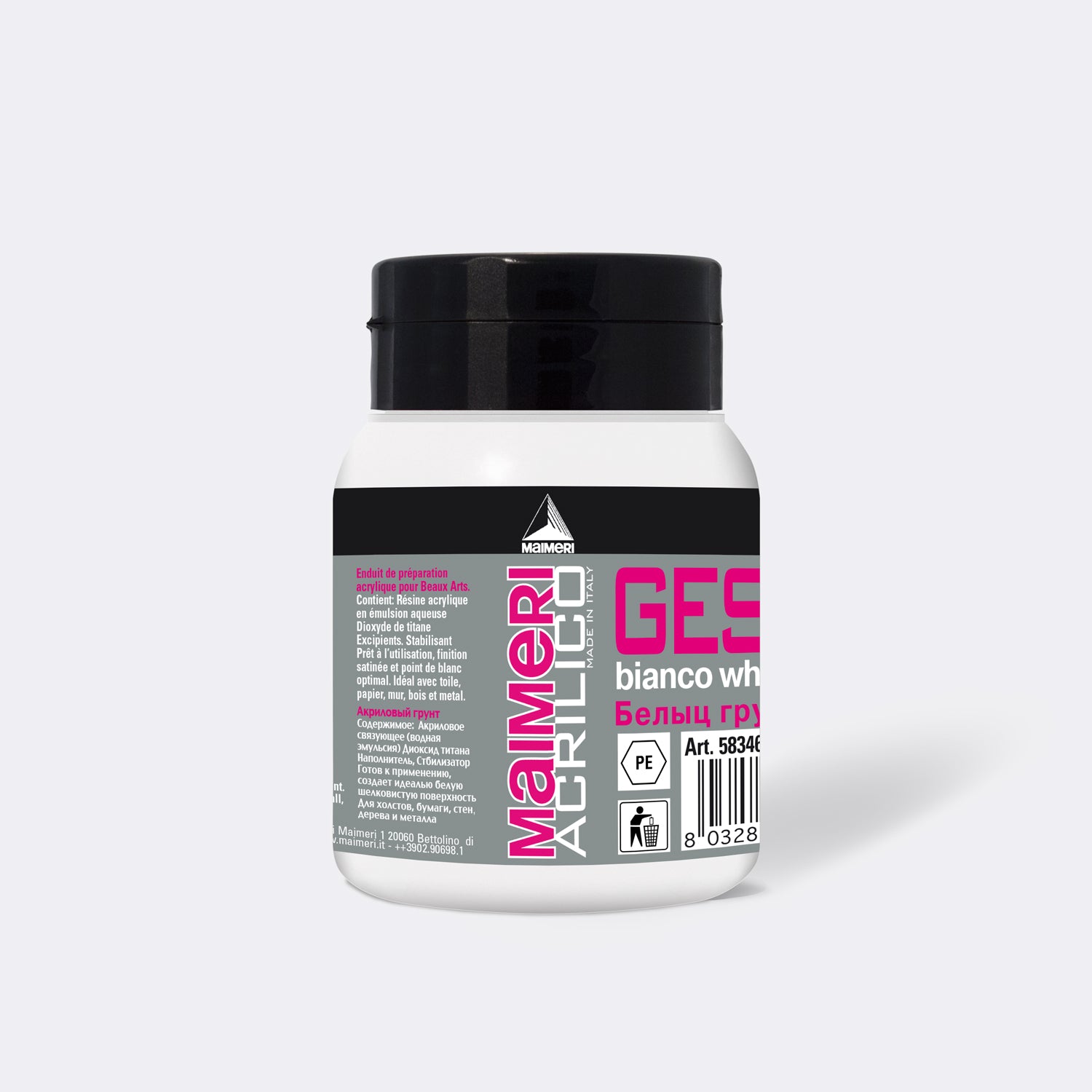gesso acrilico maimeri 500ml