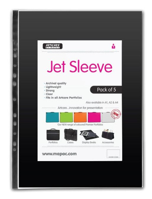 jet sleeve pack of 5 mapac