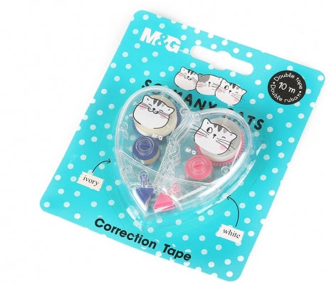 Acuarella - culori acrilice, accesorii papetarie, pensule, carioci si markere etc - Banda corectoare dubla 5mx5mm So many cats din categoria , potrivit pentru uz profesional si hobby, calitate premium pentru rezultate excelente