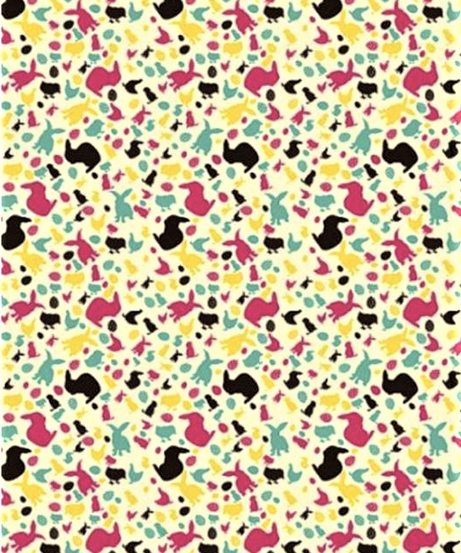 Acuarella - culori acrilice, accesorii papetarie, pensule, carioci si markere etc - Hartie Coloured rabbit silhouette Decopatch creativa 30X40cm din categoria Arts & Entertainment > Hobbies & Creative Arts > Arts & Crafts > Art & Crafting Materials > Art & Craft Paper, perfect pentru birou si organizare eficienta, pret avantajos in magazin online