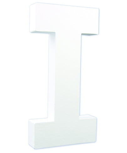 Litere 21 cm din carton presat - litera I -  din categoria , perfect pentru birou si organizare eficienta, alegere inspirata pentru papetarie moderna