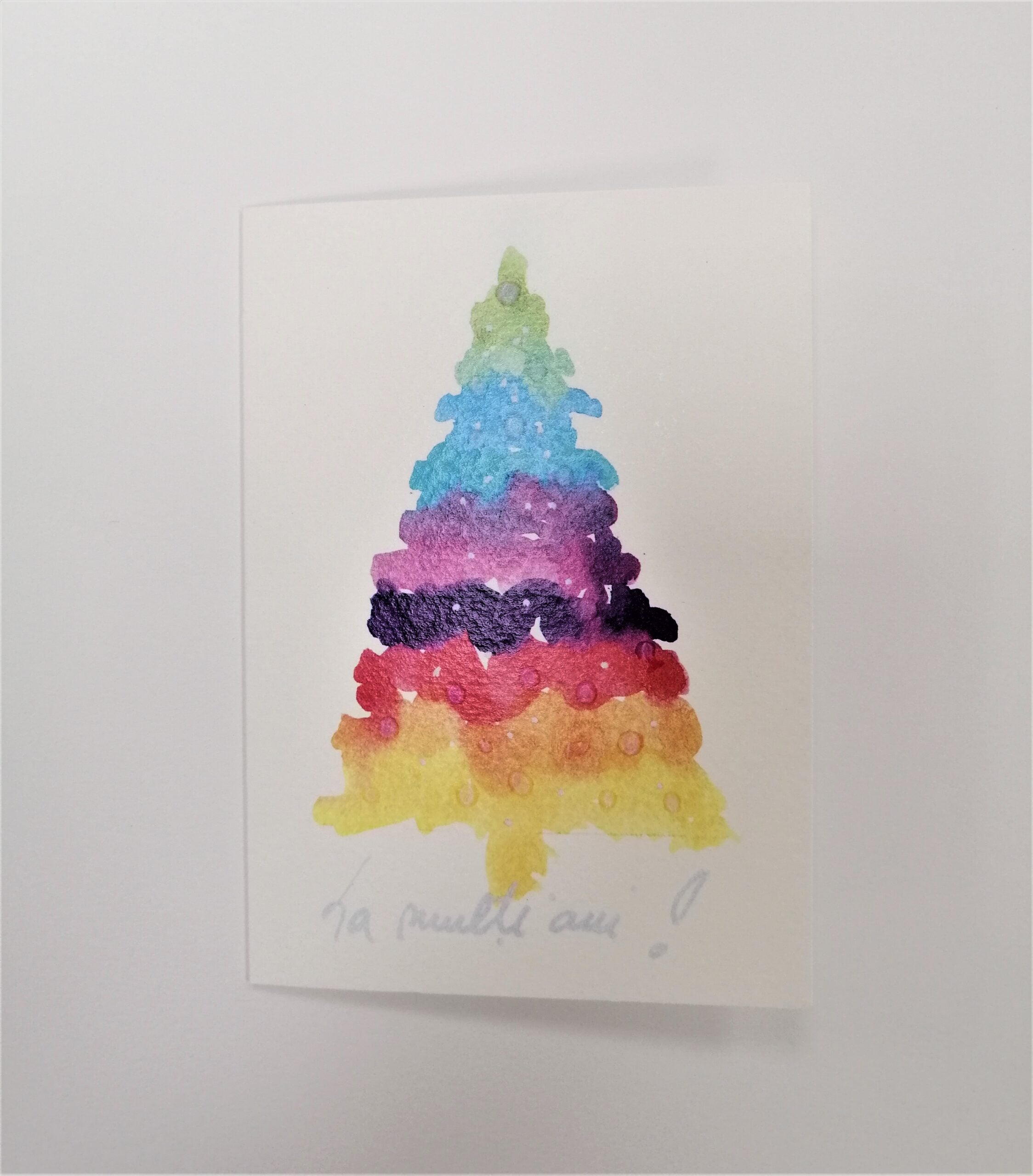 felicitare brad sarbatori