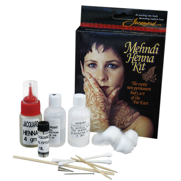 Acuarella - culori acrilice, accesorii papetarie, pensule, carioci si markere etc - Kit Henna Jacquard vopsea temporara din categoria Health & Beauty > Personal Care > Cosmetics > Makeup > Temporary Tattoos, recomandat pentru desen si activitati creative, calitate premium pentru rezultate excelente