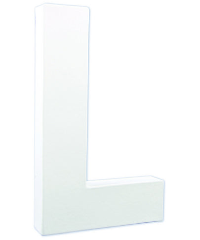 Litere 21 cm din carton presat - litera L -  din categoria , potrivit pentru uz profesional si hobby, calitate premium pentru rezultate excelente