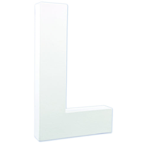 Litere 21 cm din carton presat - litera L -  din categoria , potrivit pentru uz profesional si hobby, calitate premium pentru rezultate excelente
