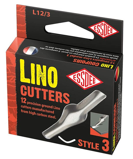 Cutite linogravura Essdee - No 4 varf U larg -  din categoria , recomandat pentru desen si activitati creative, calitate premium pentru rezultate excelente