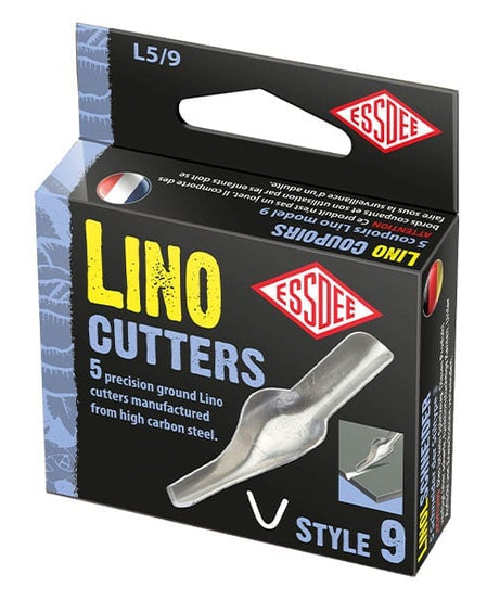 Cutite linogravura Essdee - No 10 varf V larg -  din categoria , perfect pentru birou si organizare eficienta, pret avantajos in magazin online