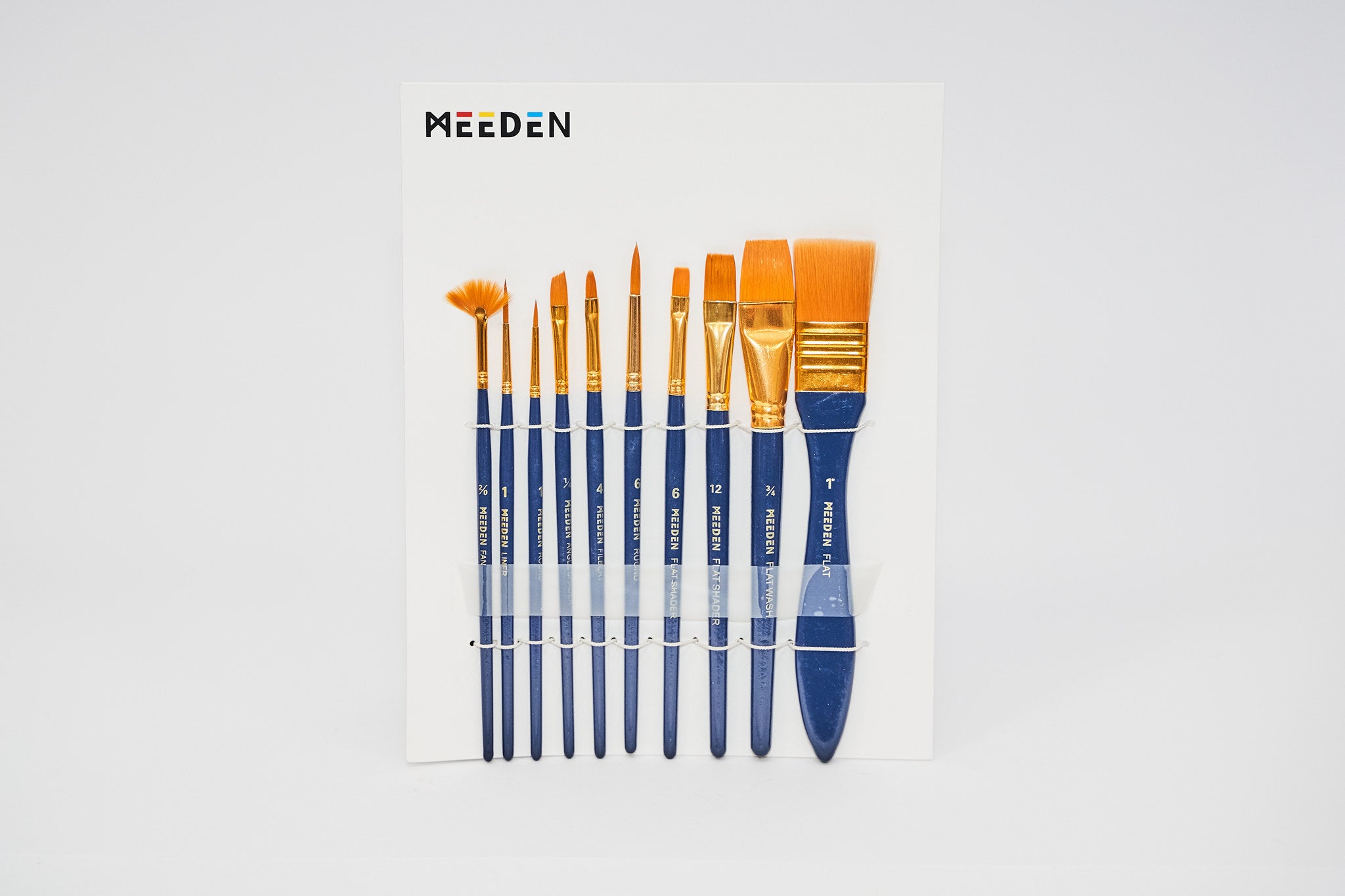 set 10 pensule acrilic