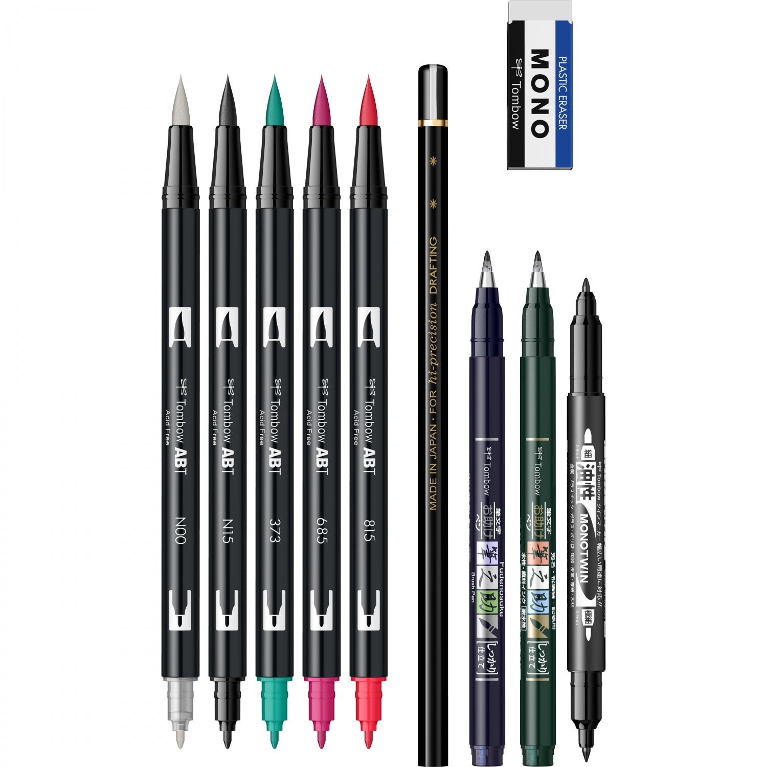 Set caligrafie pentru avansati Tombow