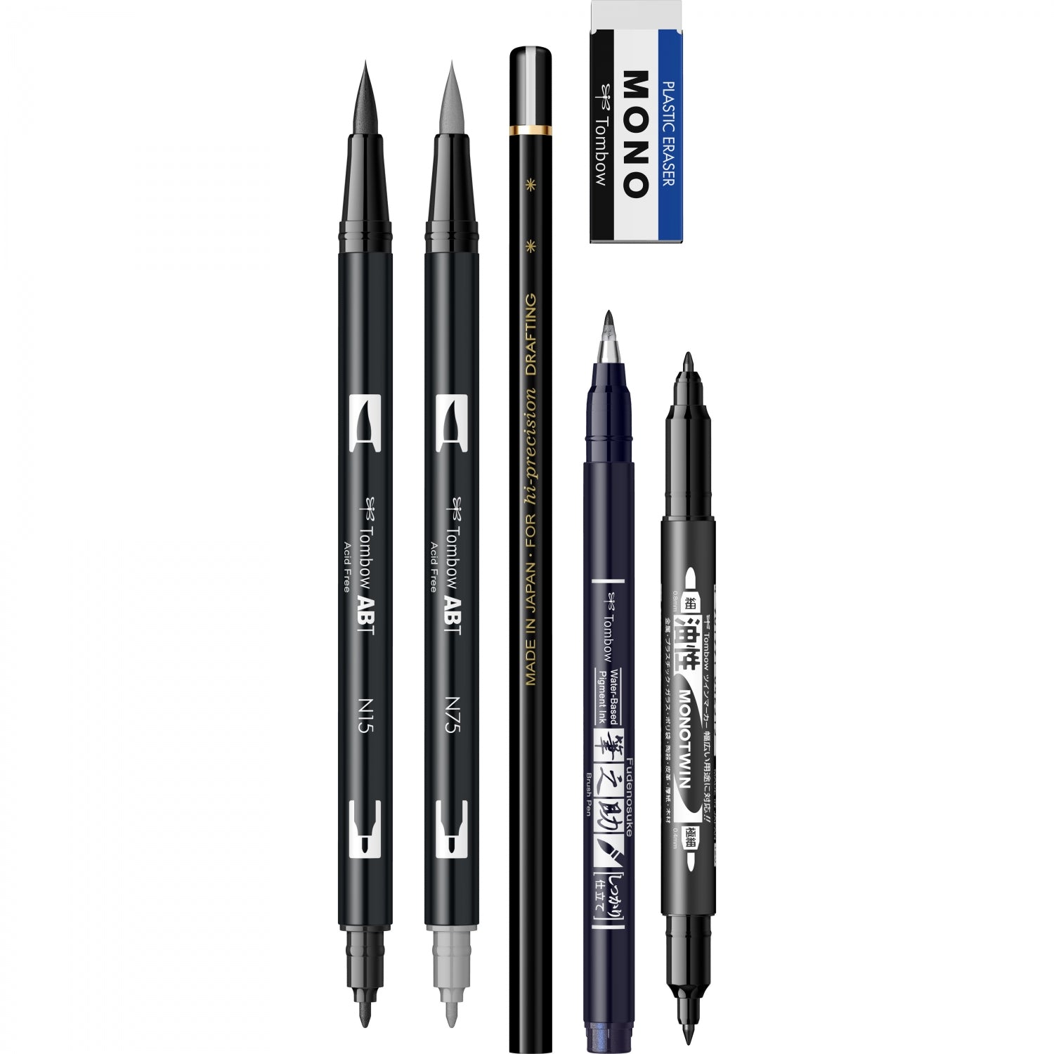 Set caligrafie pentru incepatori Tombow