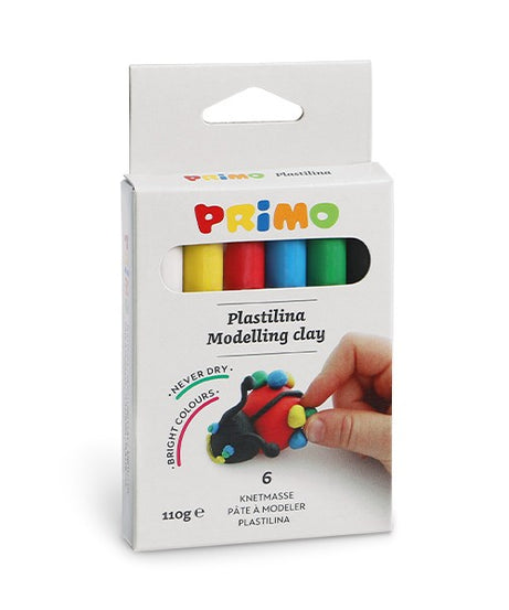 Plastilina 6 culori Primo