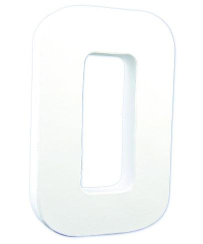 Litere 21 cm din carton presat - litera O -  din categoria , perfect pentru birou si organizare eficienta, disponibil online cu livrare rapida