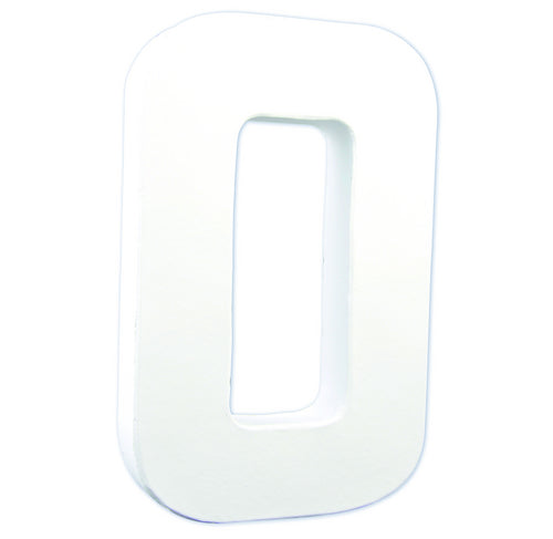 Litere 21 cm din carton presat - litera O -  din categoria , perfect pentru birou si organizare eficienta, disponibil online cu livrare rapida