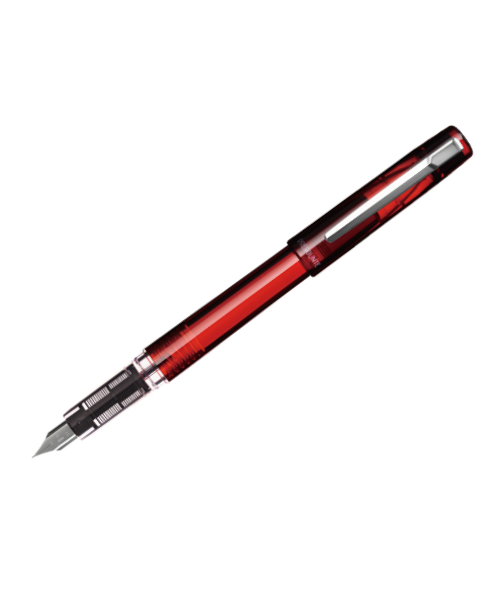 Acuarella - culori acrilice, accesorii papetarie, pensule, carioci si markere etc - Stilou Crimson Red Prefounte Platinum M din categoria , util pentru elevi, studenti si profesori, produs original disponibil din stoc