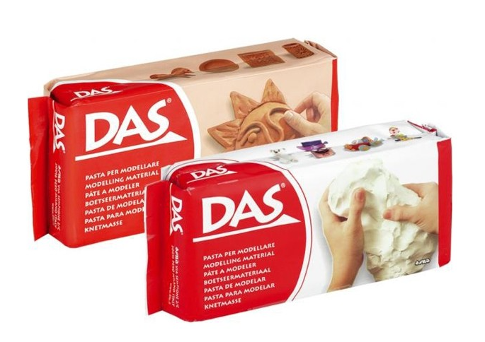 Pasta de modelaj DAS - Terracotta 500 gr. -  din categoria , ideal pentru scoala si teme zilnice, pret avantajos in magazin online