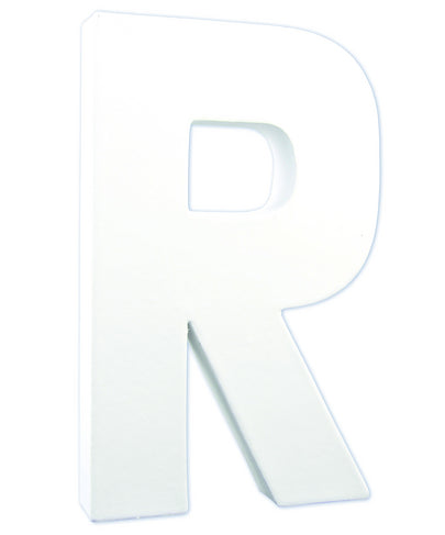 Litere 21 cm din carton presat - litera R -  din categoria , util pentru elevi, studenti si profesori, produs original disponibil din stoc